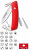 COUTEAU SWIZA DE POCHE D03 ROUGE