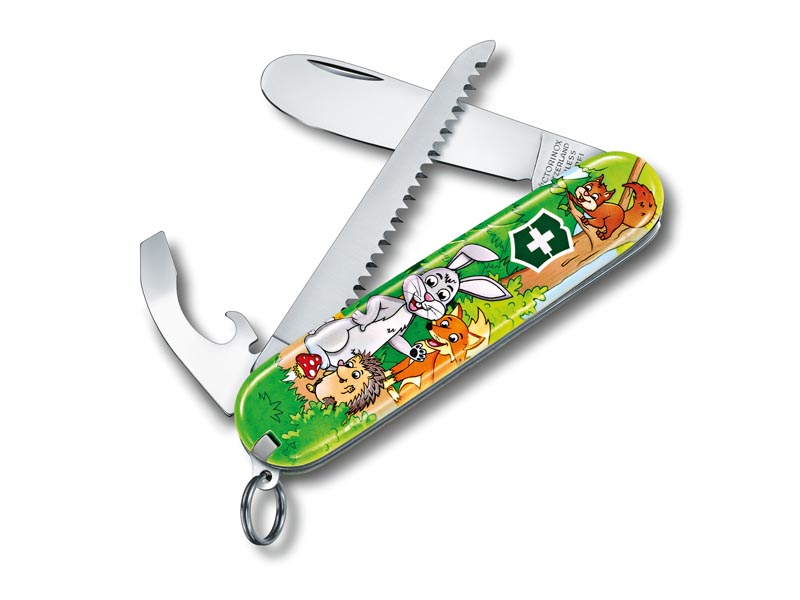 Couteau suisse My first Victorinox + scie- motif lapin