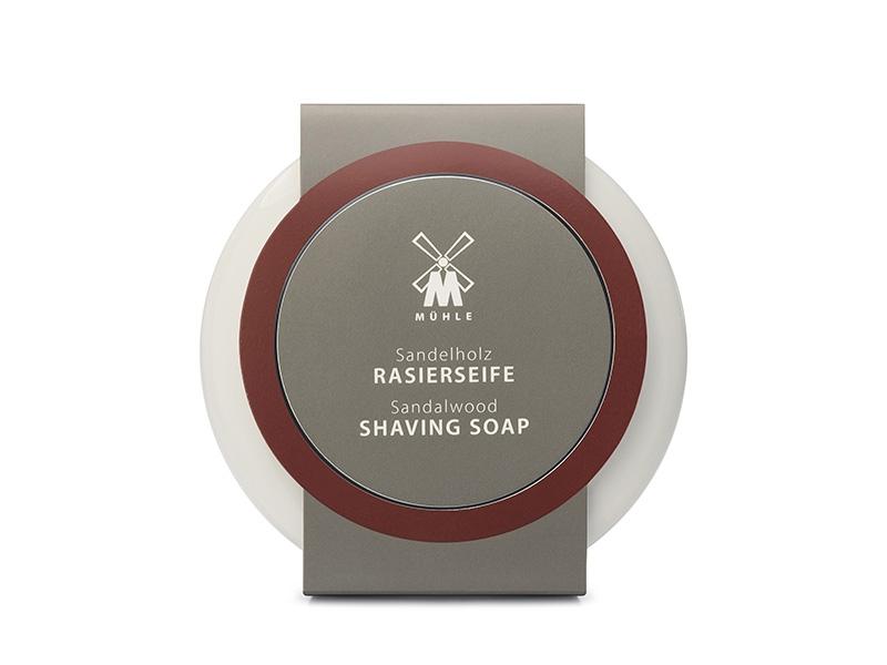 Bol en porcelaine + savon à raser Mühle bois de santal