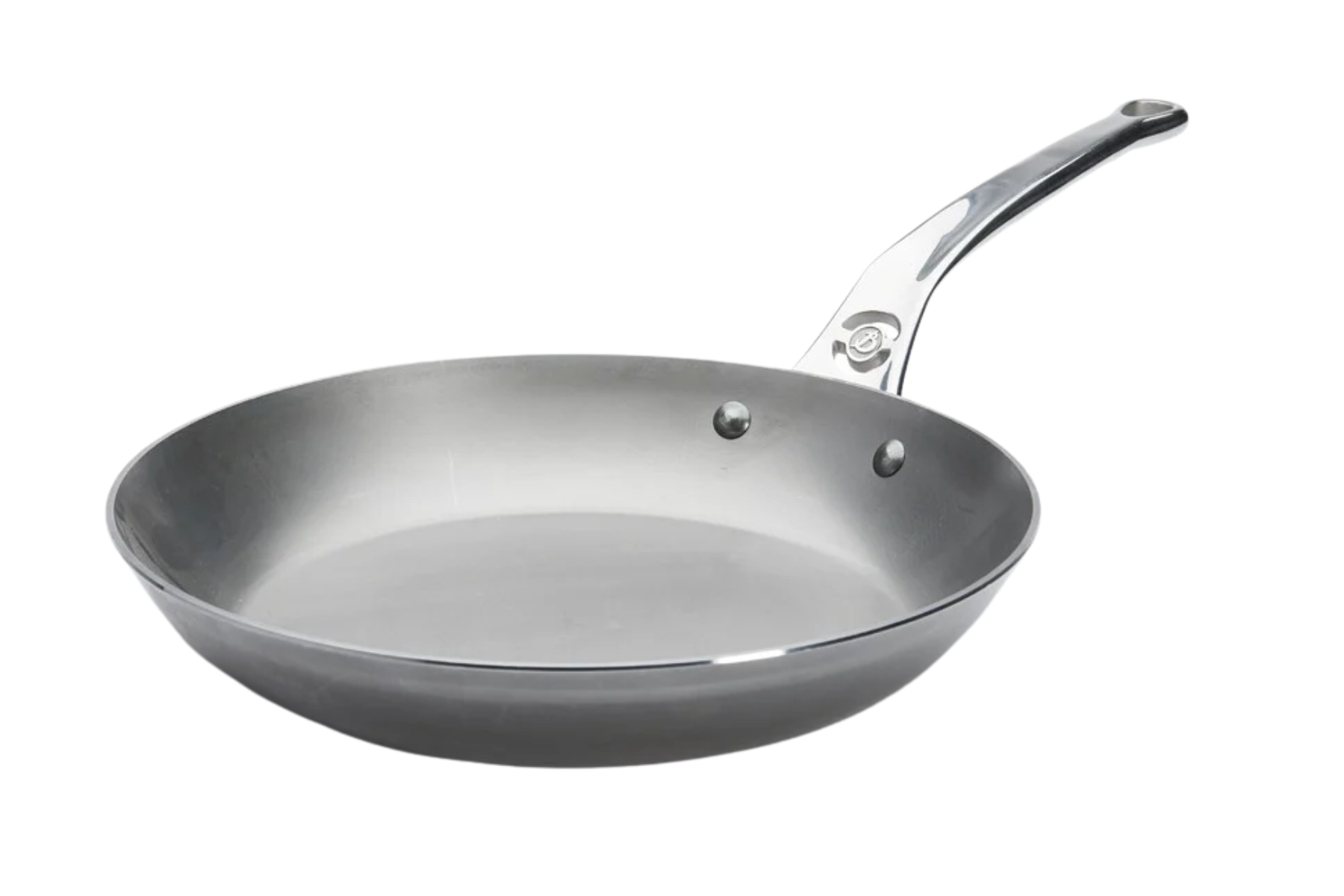 Poêle en acier De Buyer Minéral B Pro 28 cm - manche fonte d'inox