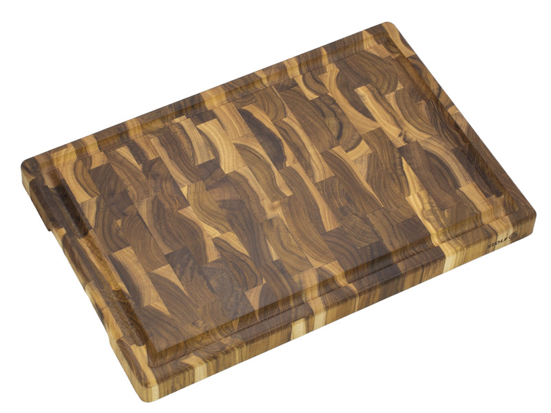 Billot en Teck bois de bout Stolf 44 x 29,5 x 3,2 cm