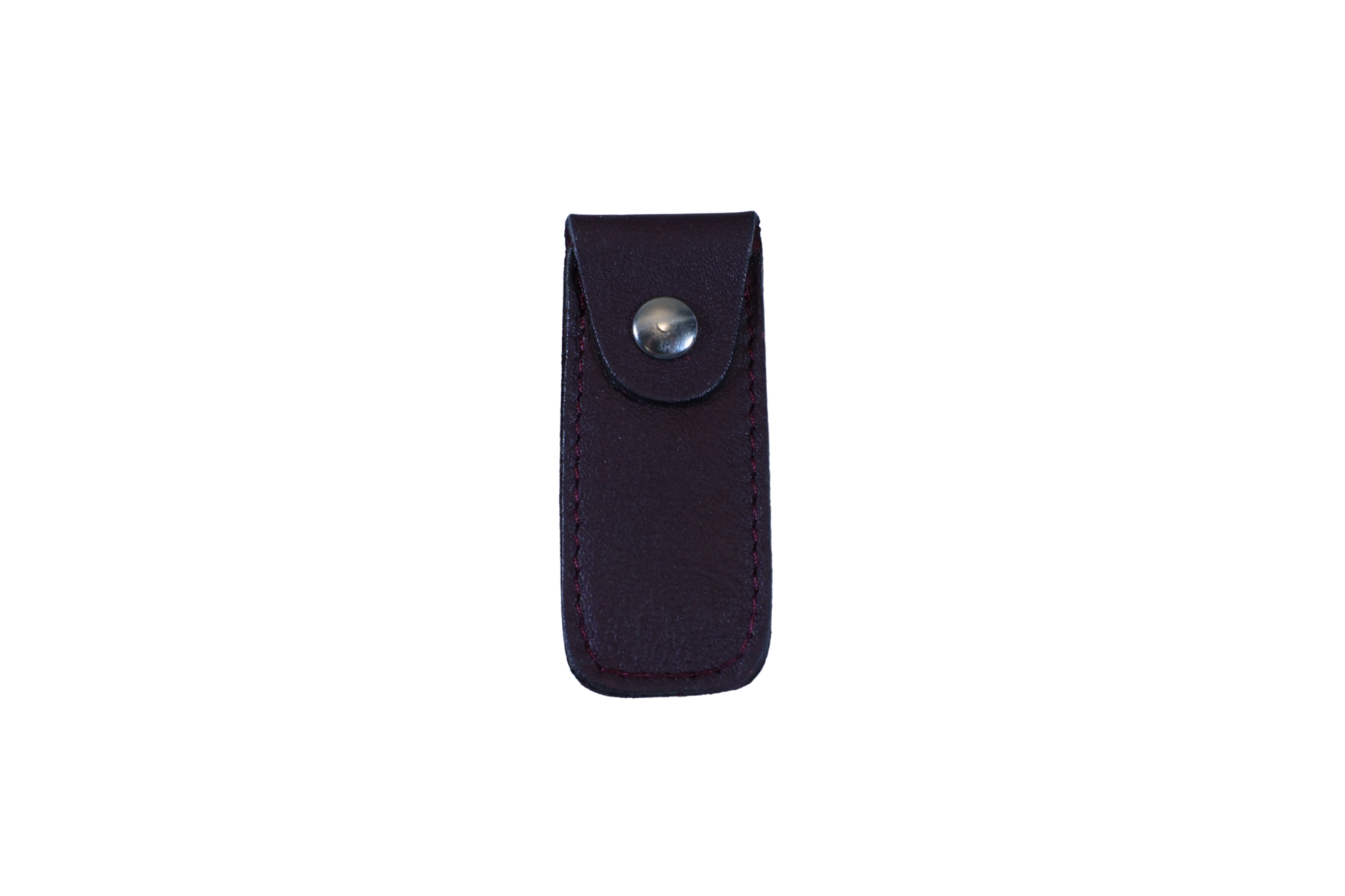 Etui en cuir - couleur bordeaux