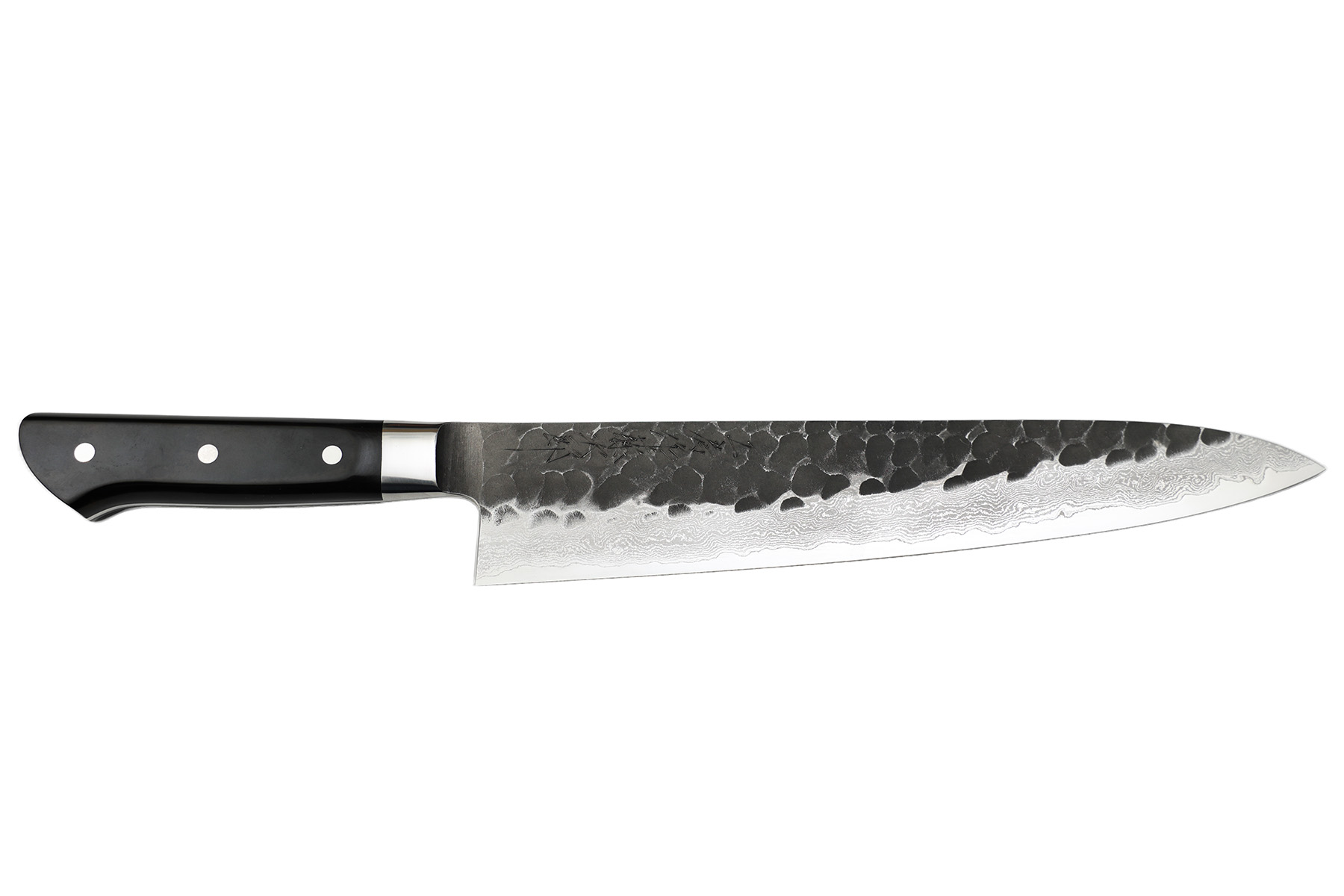 Couteau japonais Tojiro Handmade VG10 Micarta - couteau gyuto 27 cm