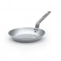 Poêle en acier De Buyer Minéral B 24 cm - manche en fonte