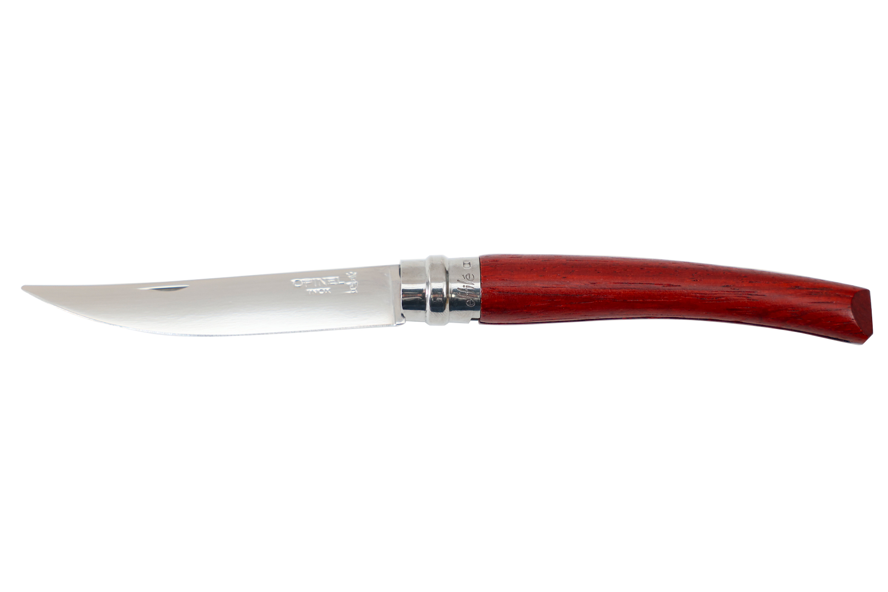 Couteau Opinel n°10 lame effilée - padouk - nouveau