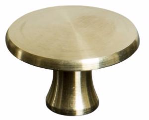 Accessoire pour couvercle Staub bouton en laiton petit modèle.