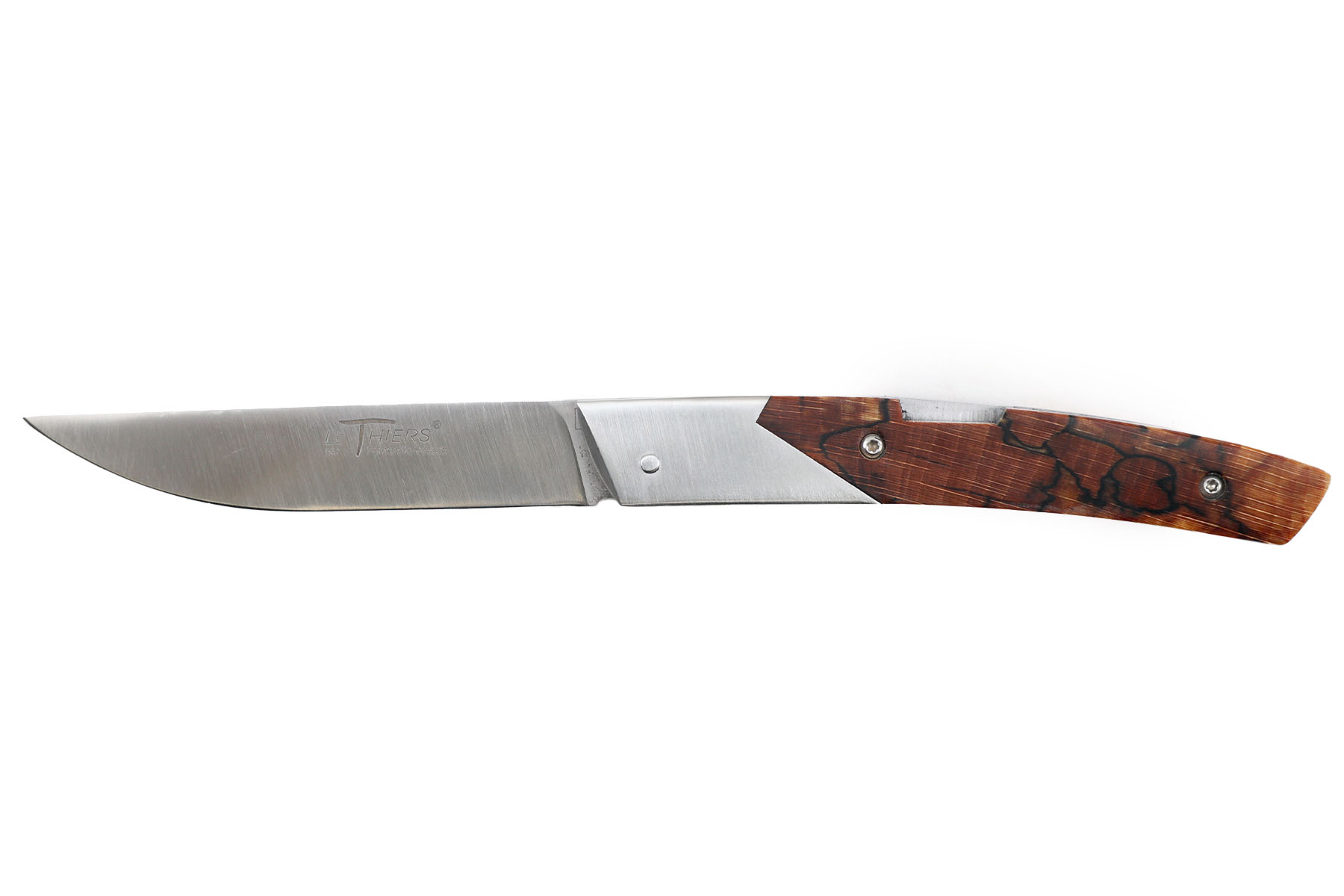 Couteau Fontenille Pataud Le Thiers Advance - hêtre stabilisé debout