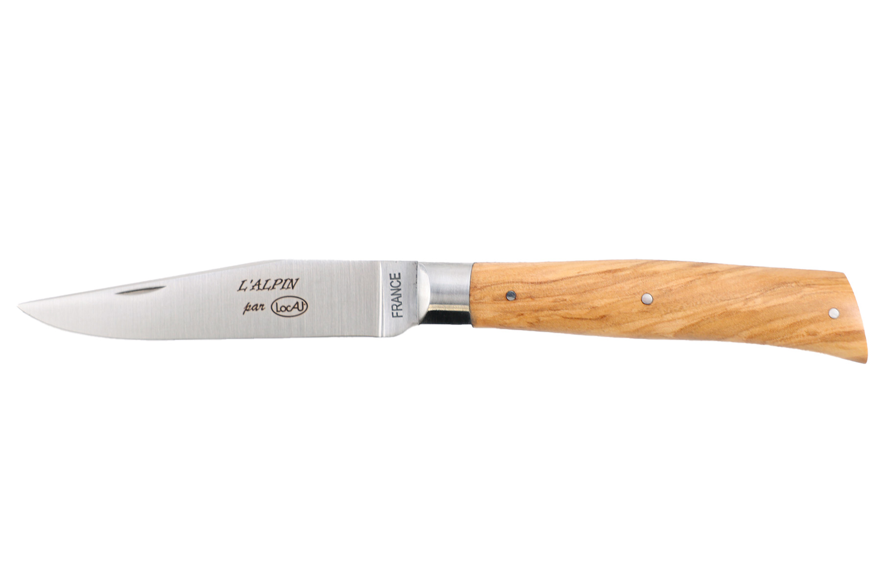 Couteau modèle "L'Alpin" par Locau - Olivier