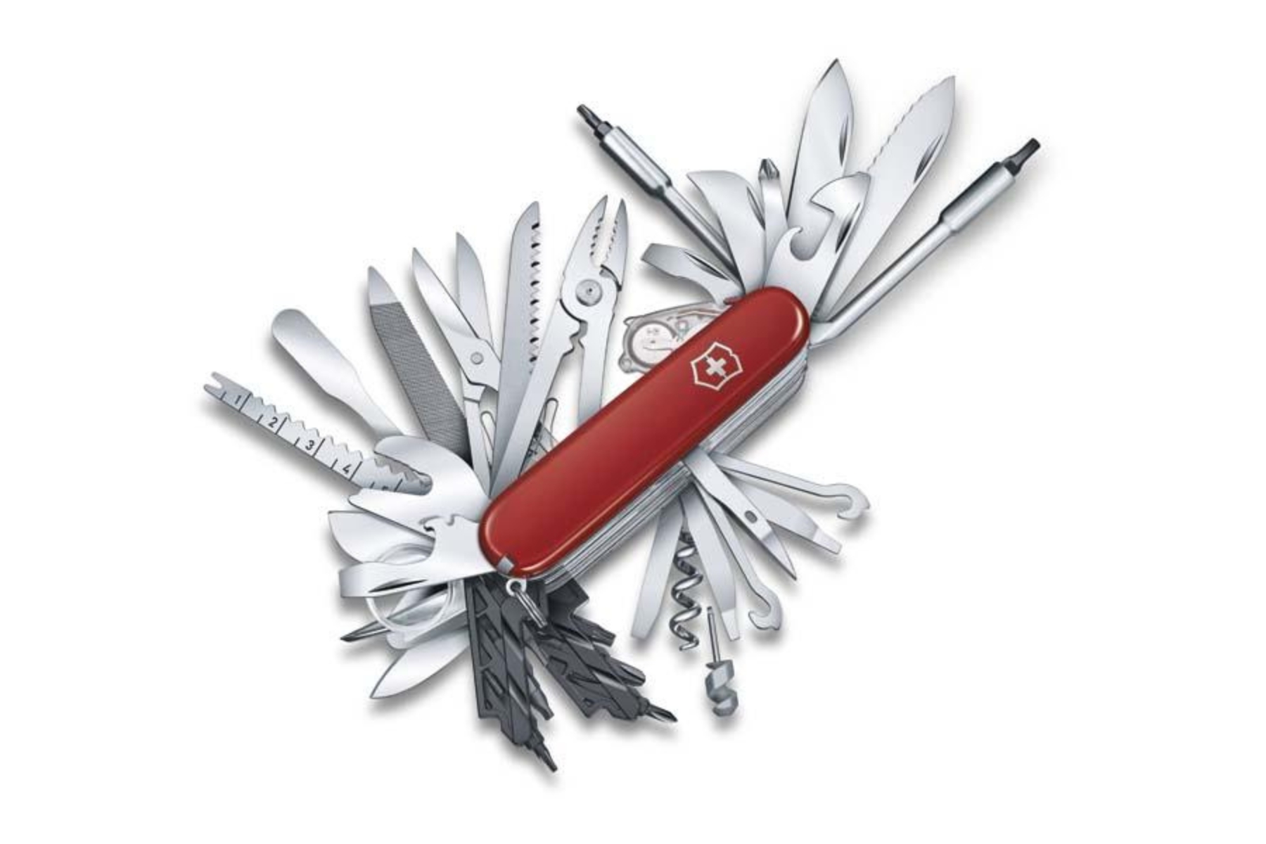 Couteau suisse Victorinox  Swisschamp  XXL - rouge