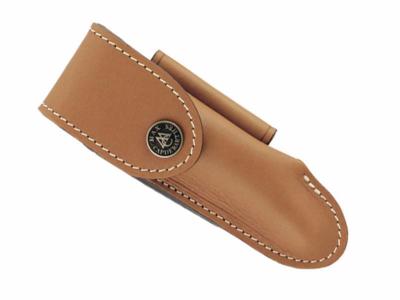 ETUI CUIR MAX CAPDEBARTHES à LAGUIOLE TRADITION 11 CM BRUN