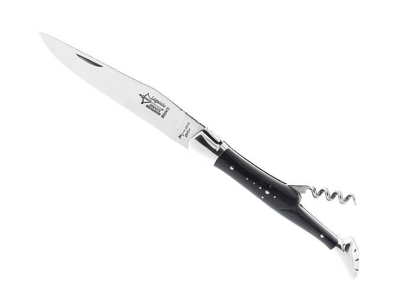 Couteau Laguiole G.David 2 pièces - manche 12 cm ébène