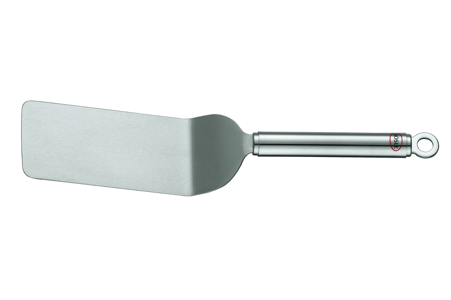Spatule coudée en acier inoxydable Rösle