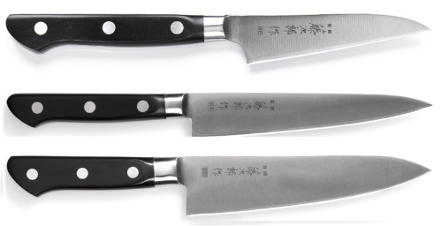 Set de 3 couteaux japonais Tojiro DP Série - type européen