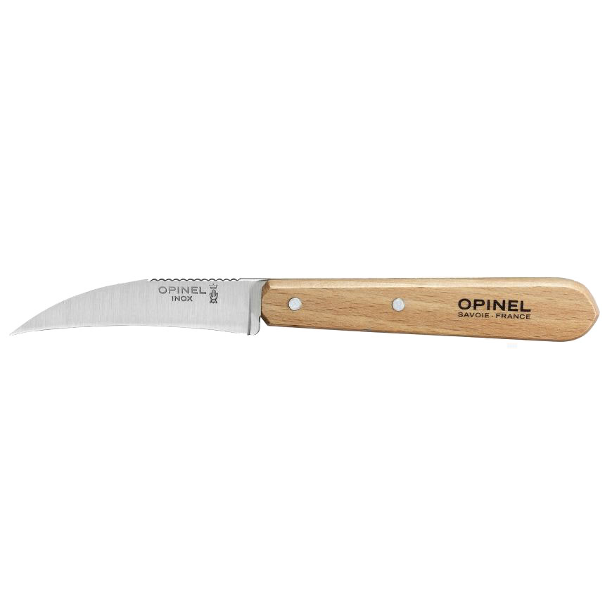 Couteau bec d'oiseau Opinel n°114 - Manche hêtre