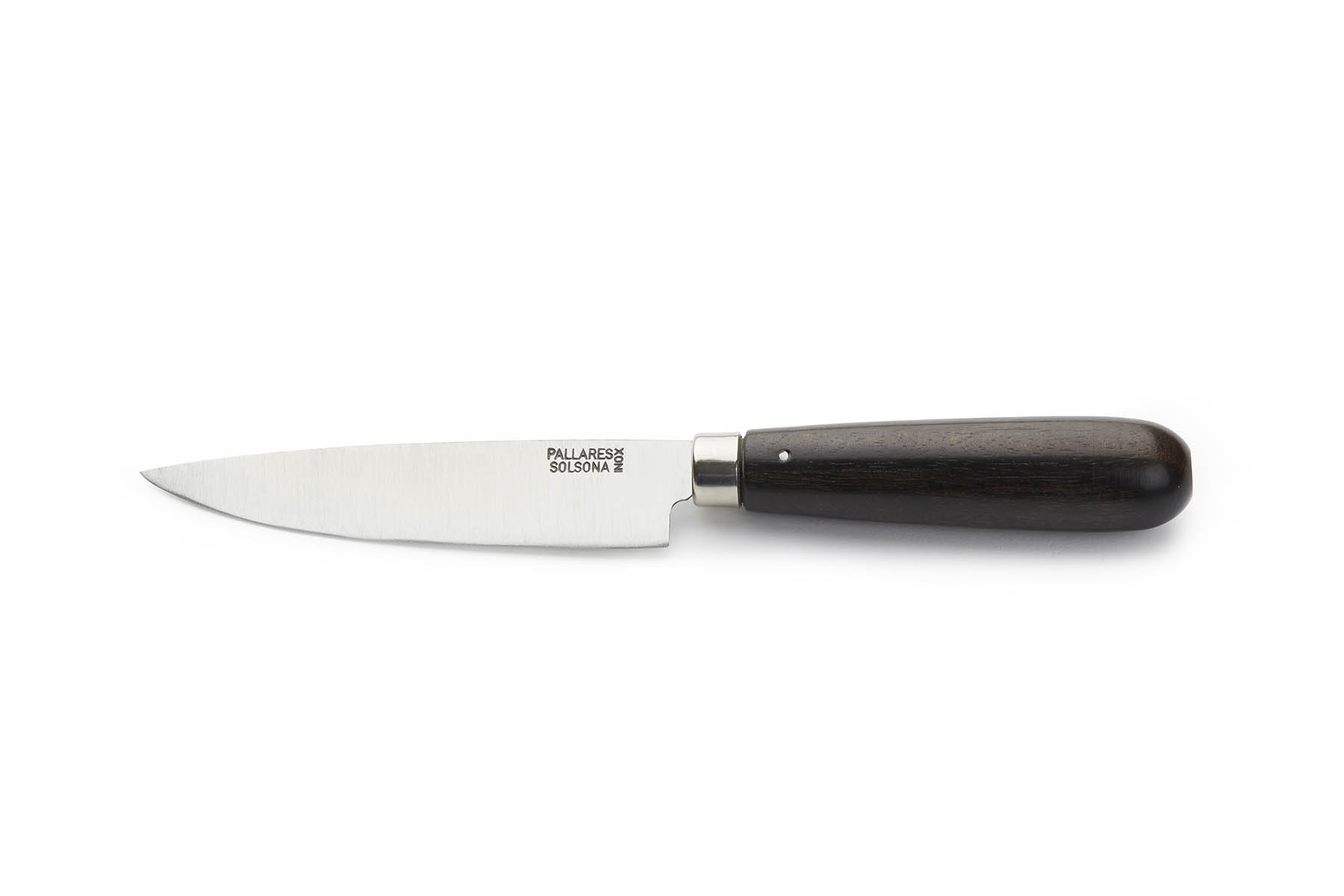 Couteau de cuisine Pallarès Solsona - Couteau d'office ébène 10 cm acier inox