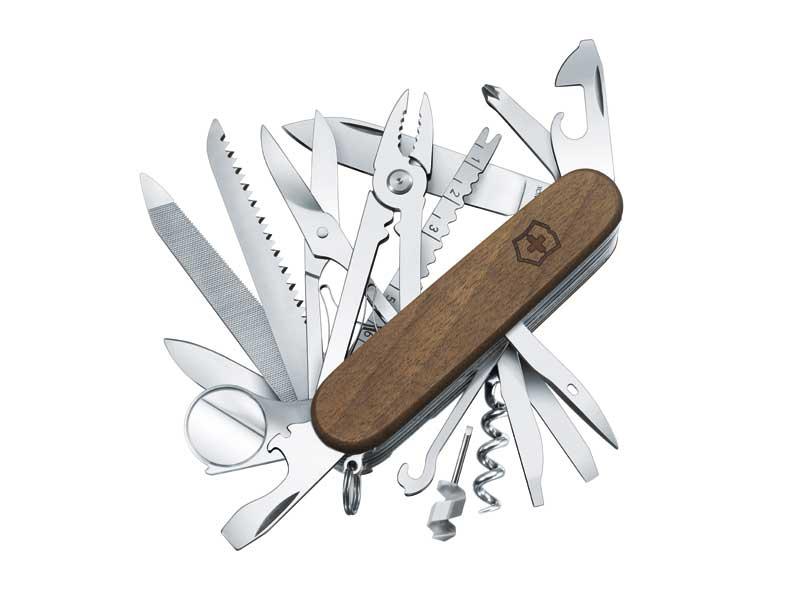 Couteau suisse Victorinox  Swisschamp Wood - noyer
