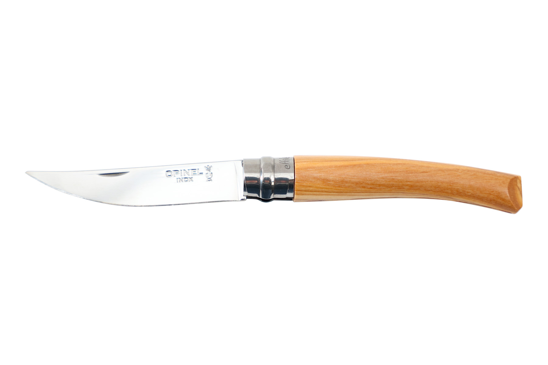 Couteau Opinel n°8 effilé en olivier nouveau