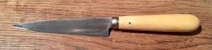 COUTEAU PALLARES SOLSONA DE CUISINE OFFICE LONG 12CM - CARBONE