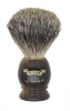 PLISSON - BLAIREAU PUR GRIS - MONTURE FAÇON CORNE