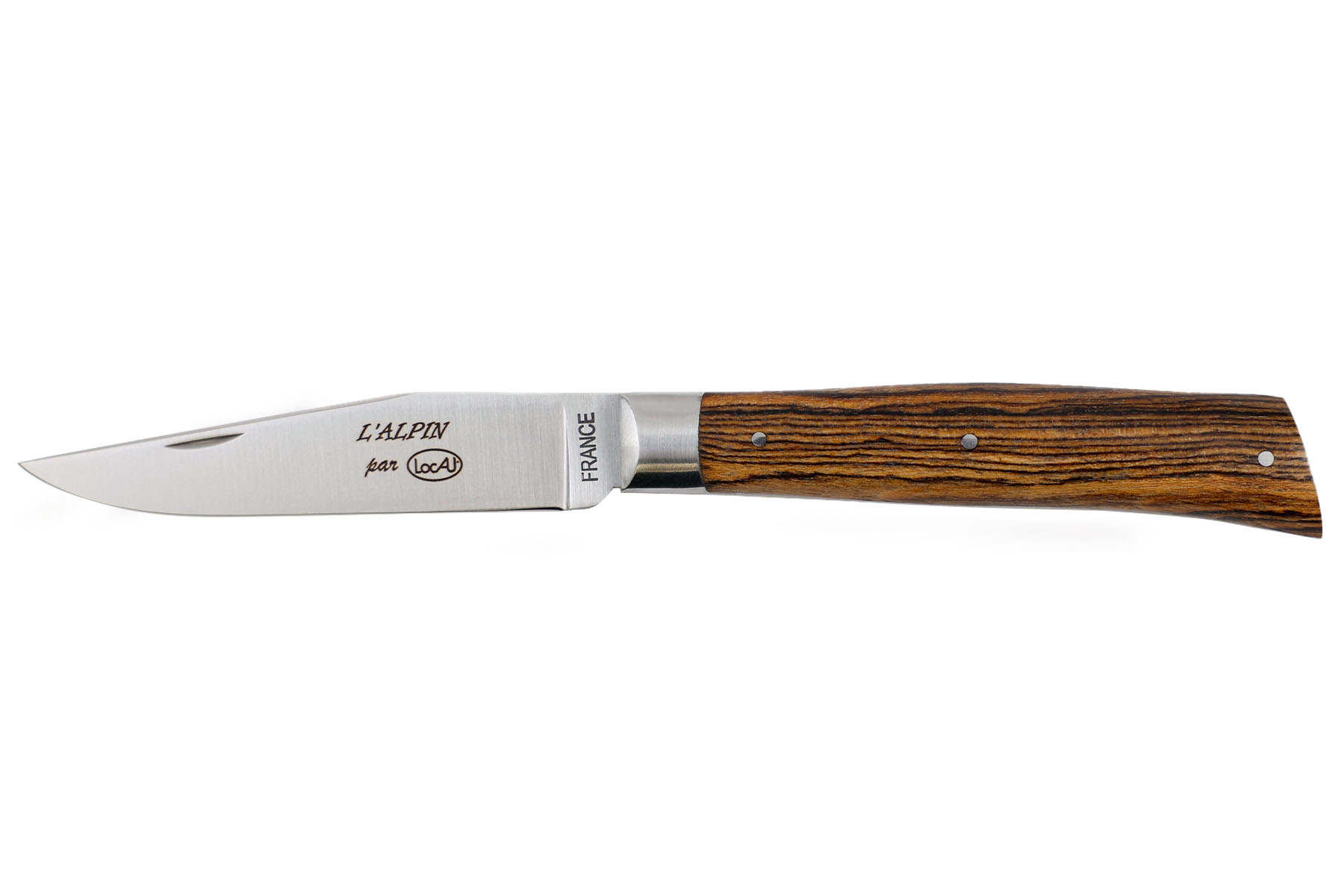 Couteau pliant modèle "L'Alpin" par Locau - Bocote