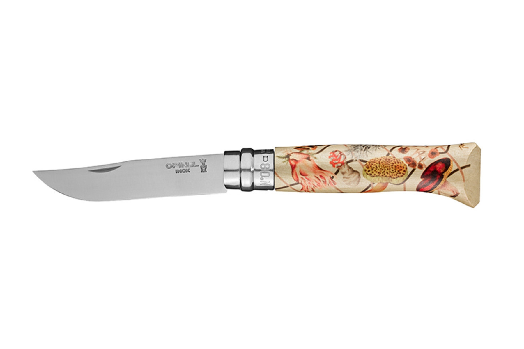 Couteau Opinel N°8 Édition "Biennale thème nature" Série limitée par Rommy González