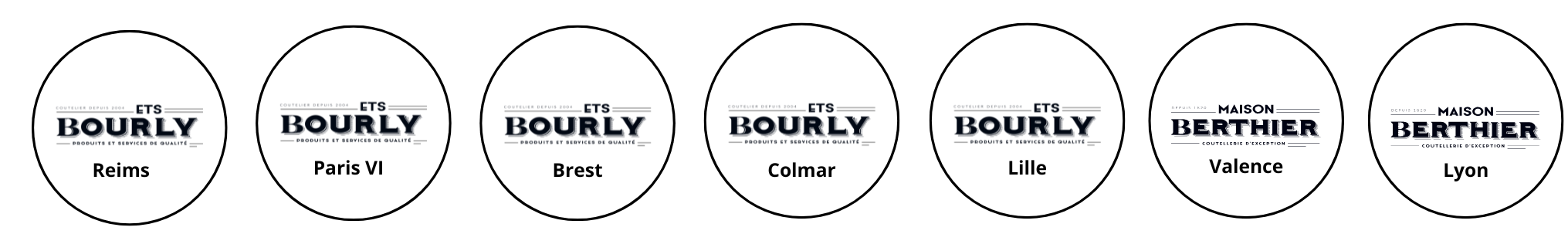 La Coutellerie Champenoise c'est aussi des boutiques 