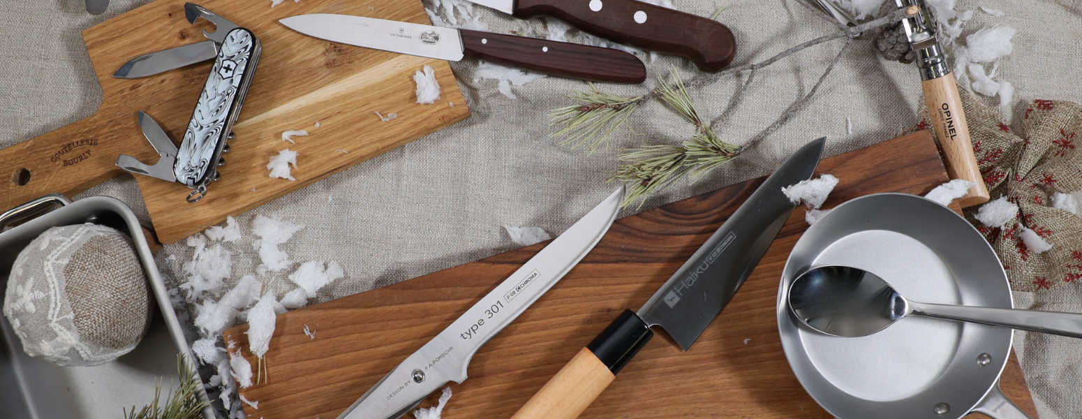 Coutellerie Champenoise, spcialiste depuis 2004  Reims dans la vente de couteaux et d'articles de cuisson 